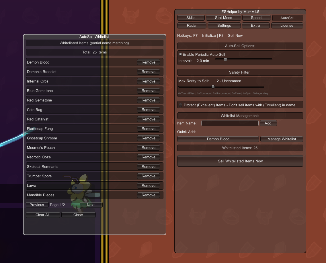 Auto-Sell System